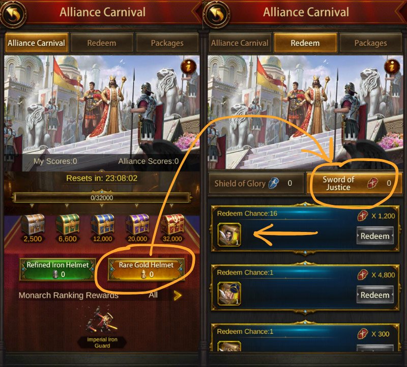 Get Evony Zhou Yu from Alliance Carvinal