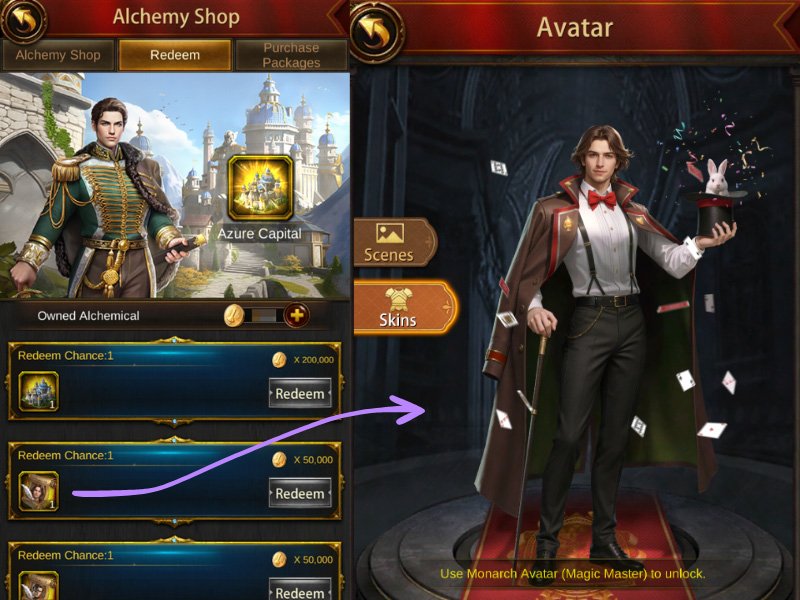 Evony 2025 Thanksgiving Event Monarch Avatar Magic Master