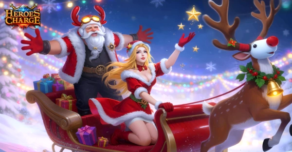 Heroes Charge 2025 Christmas Event Poster