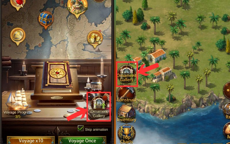 Evony Ornament Gallery